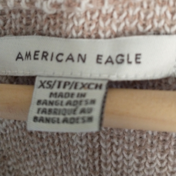 American Eagle Outfitters Crop Sweater Retro Vintage 90"s Cottagecore Grunge XS - Picture 4 of 5